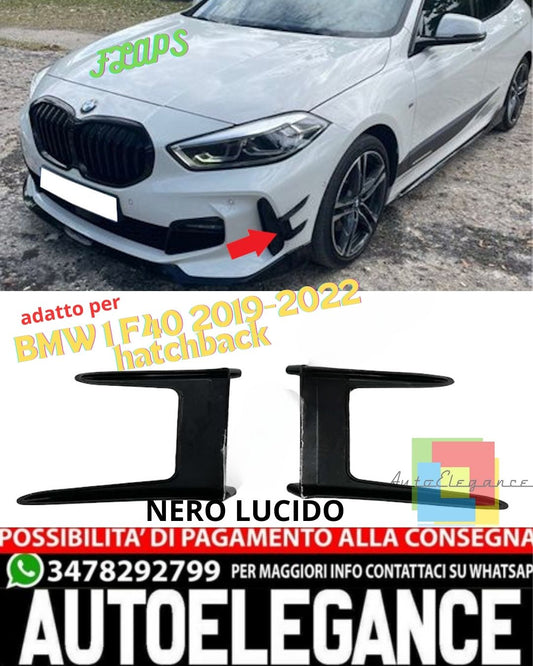 ✨ FLAPS NERO LUCIDO ADATTE PER BMW 1 F40 2019-2022 hatchback✨
