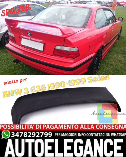💎SPOILER SUITABLE FOR BMW 3 M3 E36 1990–1999💎