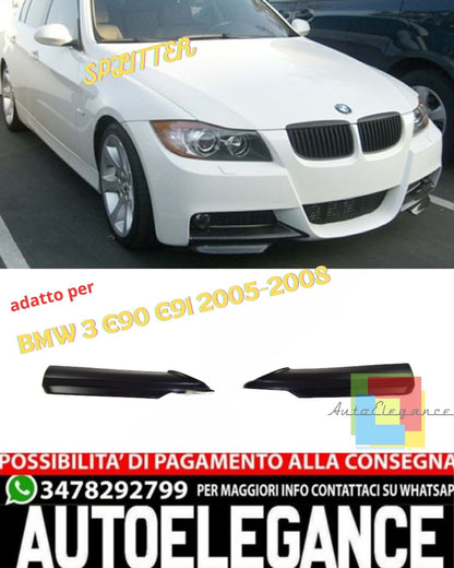 ✨SPLITTER SUITABLE FOR BMW 3 E90 E91 2005-2008 M-Tech ✨