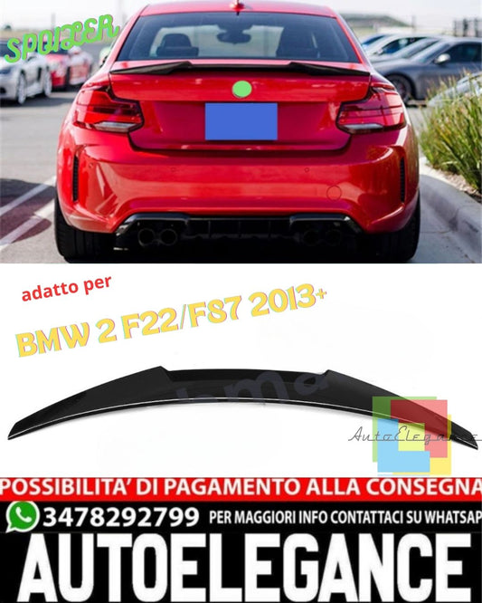 ✨ COMPATIBLE SPOILER FOR BMW 2 F22/F87 2013+ ✨