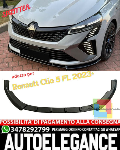 🔥Splitter anteriore A Plus+ Standard ADATTO PER Renault Clio 5 FL 2023+🔥