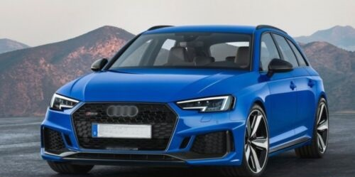 💫ART.3897 Griglia Anteriore look RS4 Per Audi A4 B9 2016+ (Nero)💫