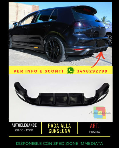 🔥DIFFUSORE ADATTO PER VW Golf 7 2012-2016 - GREZZO🔥