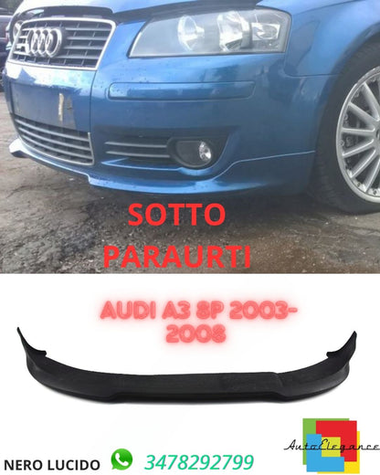 ✨✨Sotto paraurti ADATTO PER Audi A3 8P 2003-2008 ✨✨