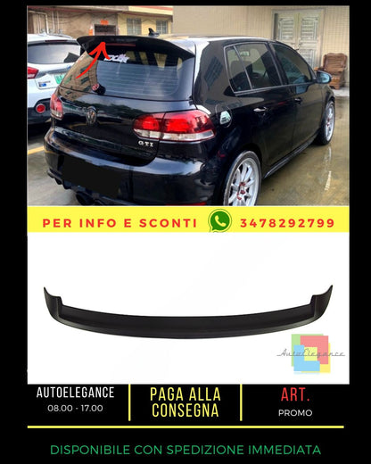 🔥 SPOILER ADATTO PER VW Golf 6 GTI 2008-2013🔥