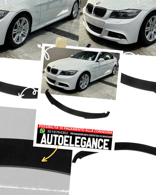 Labbro anteriore labbro spoiler spada anteriore adatto per BMW Serie 3 E90-E93