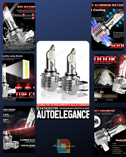 Per 1999-2003 Lexus RX300 4 pz 6000k LED Faro High Short Beam Kit di conversione