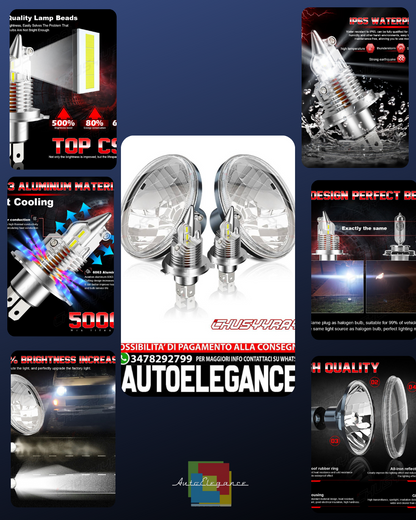 Per Ford F150 1975-1979Kit di conversione fari a LED rotondi da 7" H4abbaglianti