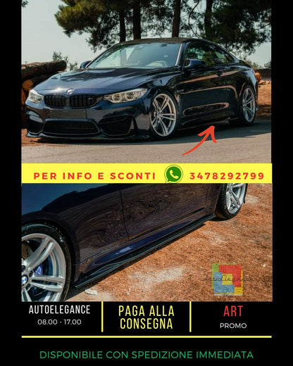 ✨Sotto minigonne ADATTE PER BMW M4 F82 2014-2021 Side Skirts (2 Pcs)✨