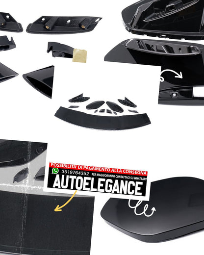 Roof Spoiler Rear Wing Sport Tuning Suitable For Mercedes W247 H247 Black 