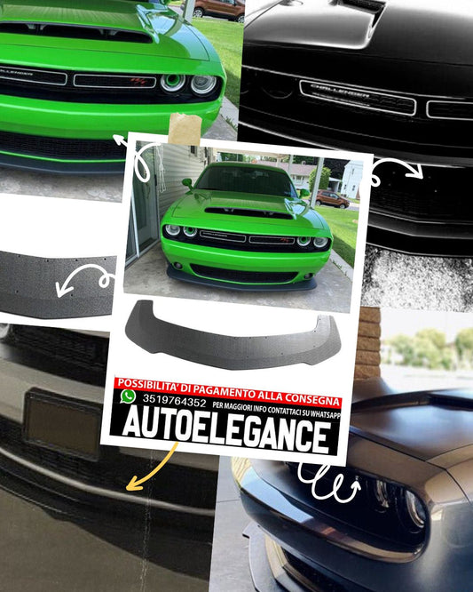 Labbro anteriore spoiler labbro spoiler adatto per Dodge Challenger 2008-2020