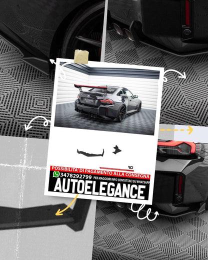 SPLITTER LATERALI POSTERIORI STREET PRO adatto per V.2 BMW M2 G87 ( 2023 - )