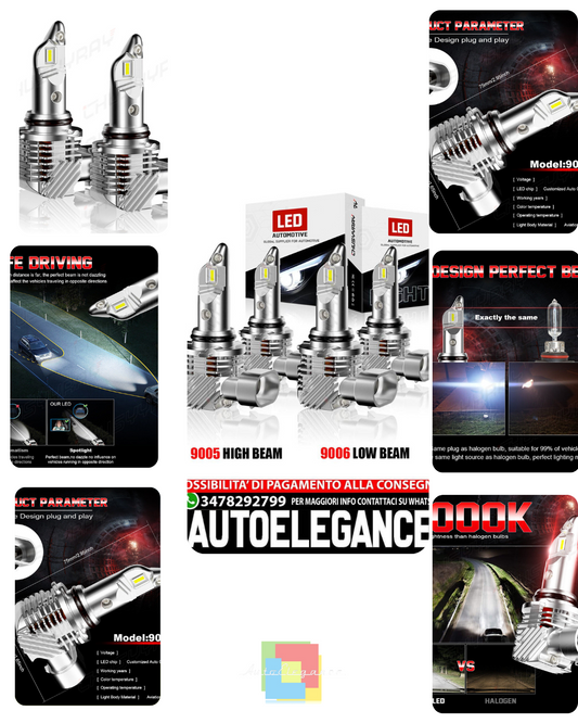 For Chevrolet Blazer 1992-2005 6000K LED Headlight High Beam Combo 4PC 