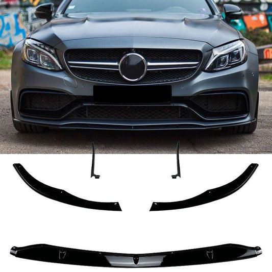 Spoiler anteriore adatto per Mercedes W205 S205 C205 A205 solo C63 AMG