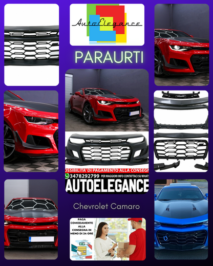 Front Bumper Fit For Chevrolet Camaro LT/RS/SS (2015-2018) 