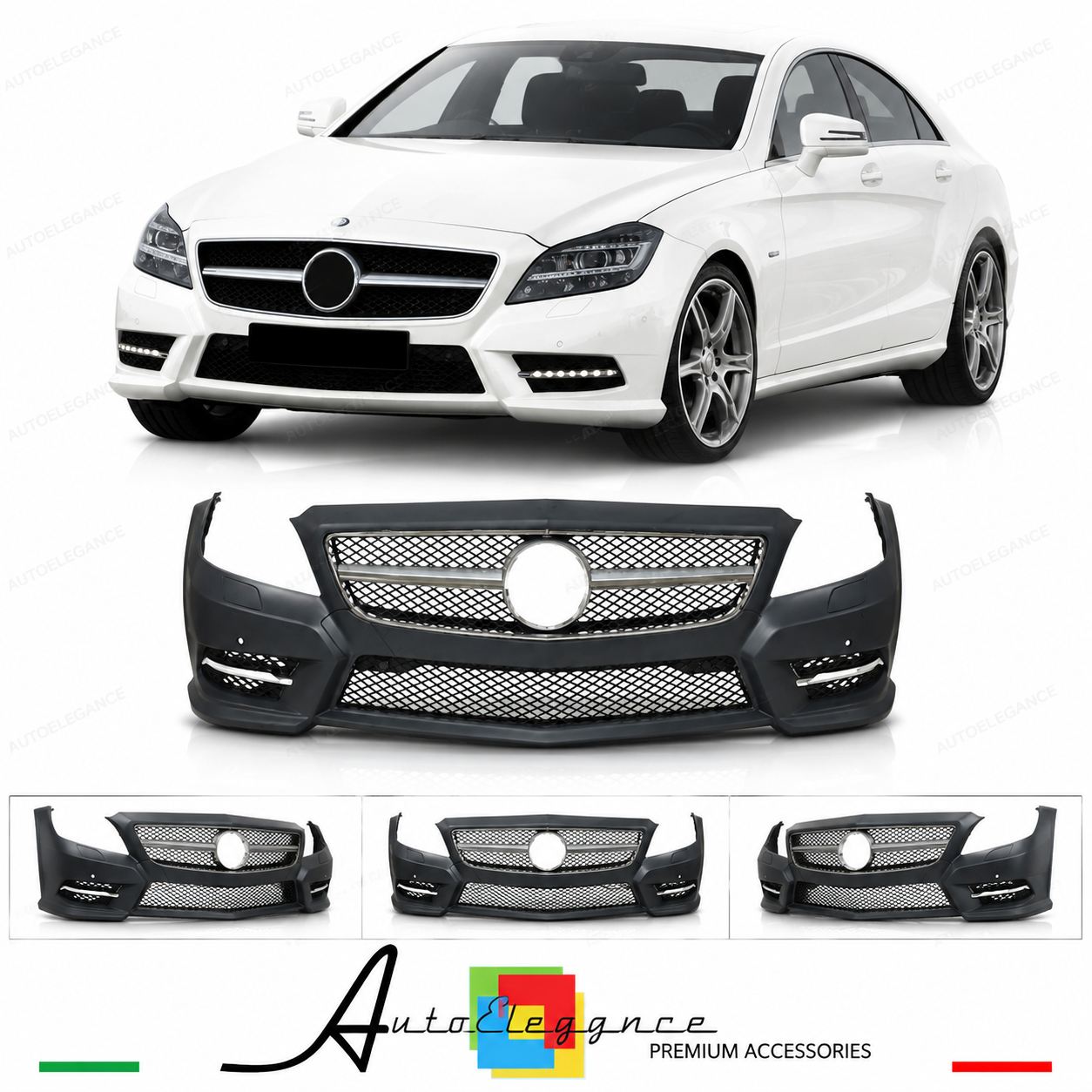 PARAURTI ANTERIORE PER MERCEDES CLS W218 12-15