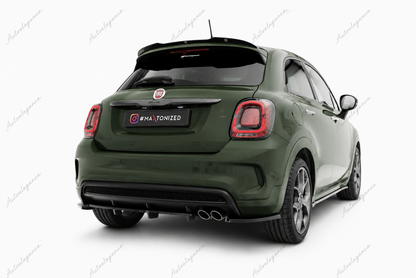🔥ART.9873 SPLITTER POSTERIORE ADATTO PER FIAT 500X SPORT Mk1 FACELIFT🔥