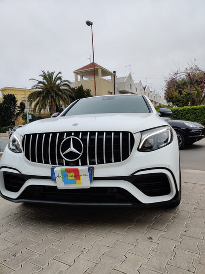 Front Bumper Suitable for Mercedes GLC X253 SUV GLC Coupe C253 (2015-2019)