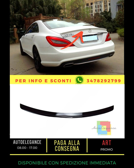 ✨SPOILER NERO LUCIDO ADATTO PER Mercedes CLS C218 coupe 2010-2018✨