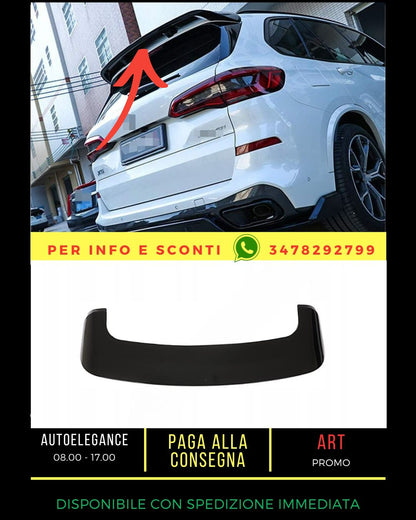 ✨SPOILER nero lucido ADATTO PER BMW X5 G05 2018+✨