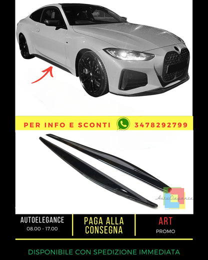 🔥Minigonne laterali adatte per BMW SERIE 4 G22 G23 2020-2024 M TECH🔥