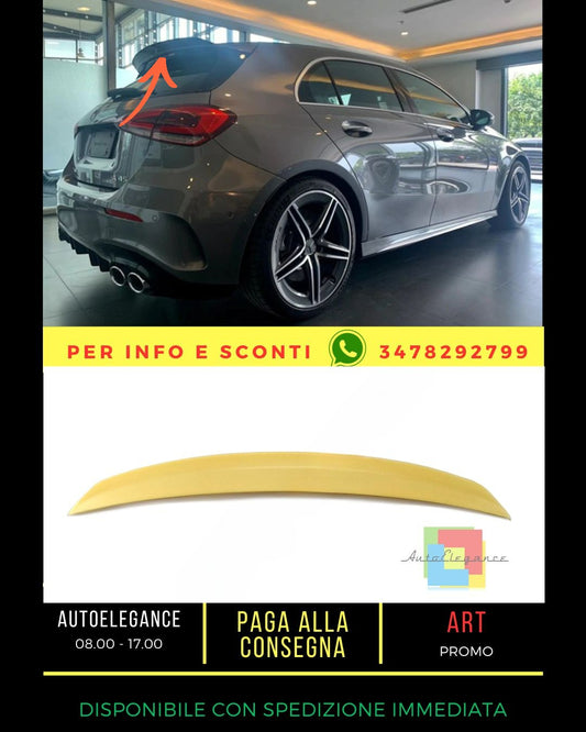 🔥SPOILER adatto PER Mercedes A class W177 2018+ Hatchback🔥