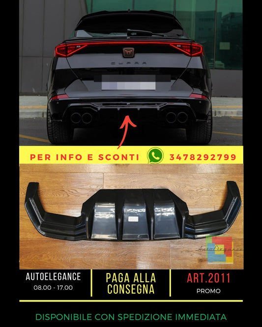⭐2011 DIFFUSORE ADATTO PER FORMENTOR  2020+ NERO LUCIDO⭐