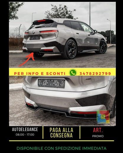 🔥Splitter POSTERIORE ADATTO PER BMW iX M-Pack i20 2021+  2PCS🔥