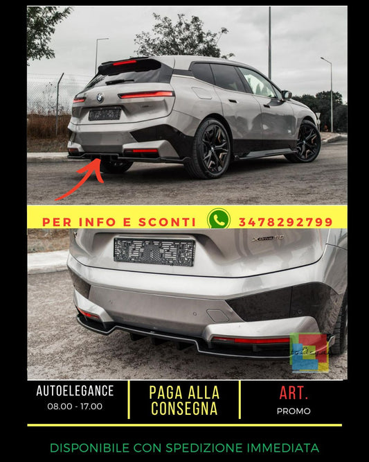 🔥Splitter POSTERIORE ADATTO PER BMW iX M-Pack i20 2021+  2PCS🔥
