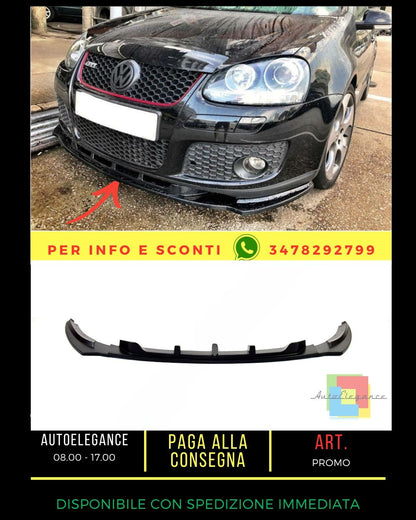🔥SPLITTER ADATTO PER VW Golf 5 GTI 2004-2008🔥