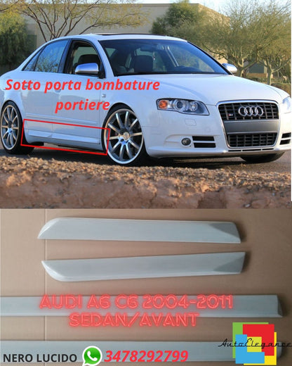 ✨ Under door door bulges suitable for Audi A6 C6 2004-2011 Sedan/Avant✨