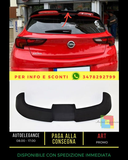 🔥SPOILER ADATTO PER Opel Astra K 2015-2021 Hatchback🔥