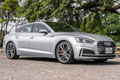 ⭐1944 GRIGLIA PER AUDI S5 A5 F5 2015-2019 LOOK S5 NERA PROFILI CROMATI⭐