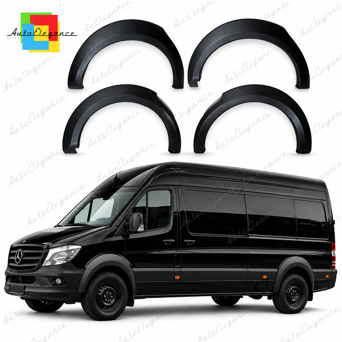 👉Kit Passaruota Fender Flares adatto per Mercedes Sprinter W907 (2018+)👈