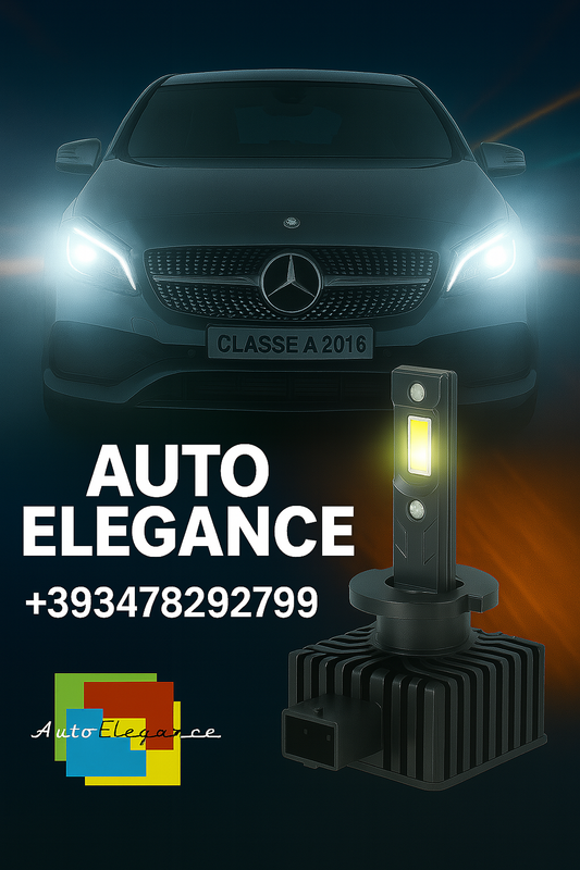 💕COPPIA LAMPADE D1S LED DA XENON A LED PER  MERCEDES CLASSE A W176 💕