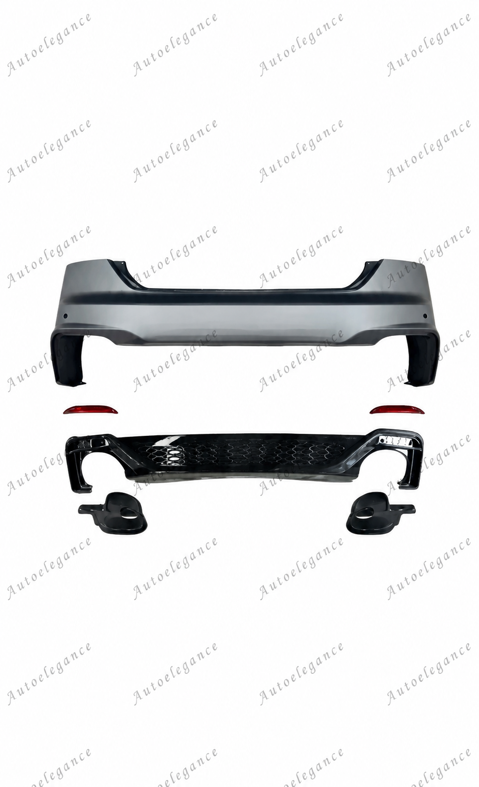 🔥PARAURTI POSTERIORE ADATTO PER AUDI A5 F5 16-19 LOOK RS5 2020+🔥