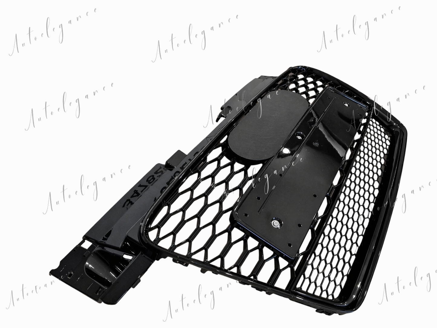🔥ART.0931 GRIGLIA PER AUDI TT 8J 2006-2014 LOOK RSTT QUATTRO NERO LUCIDO🔥