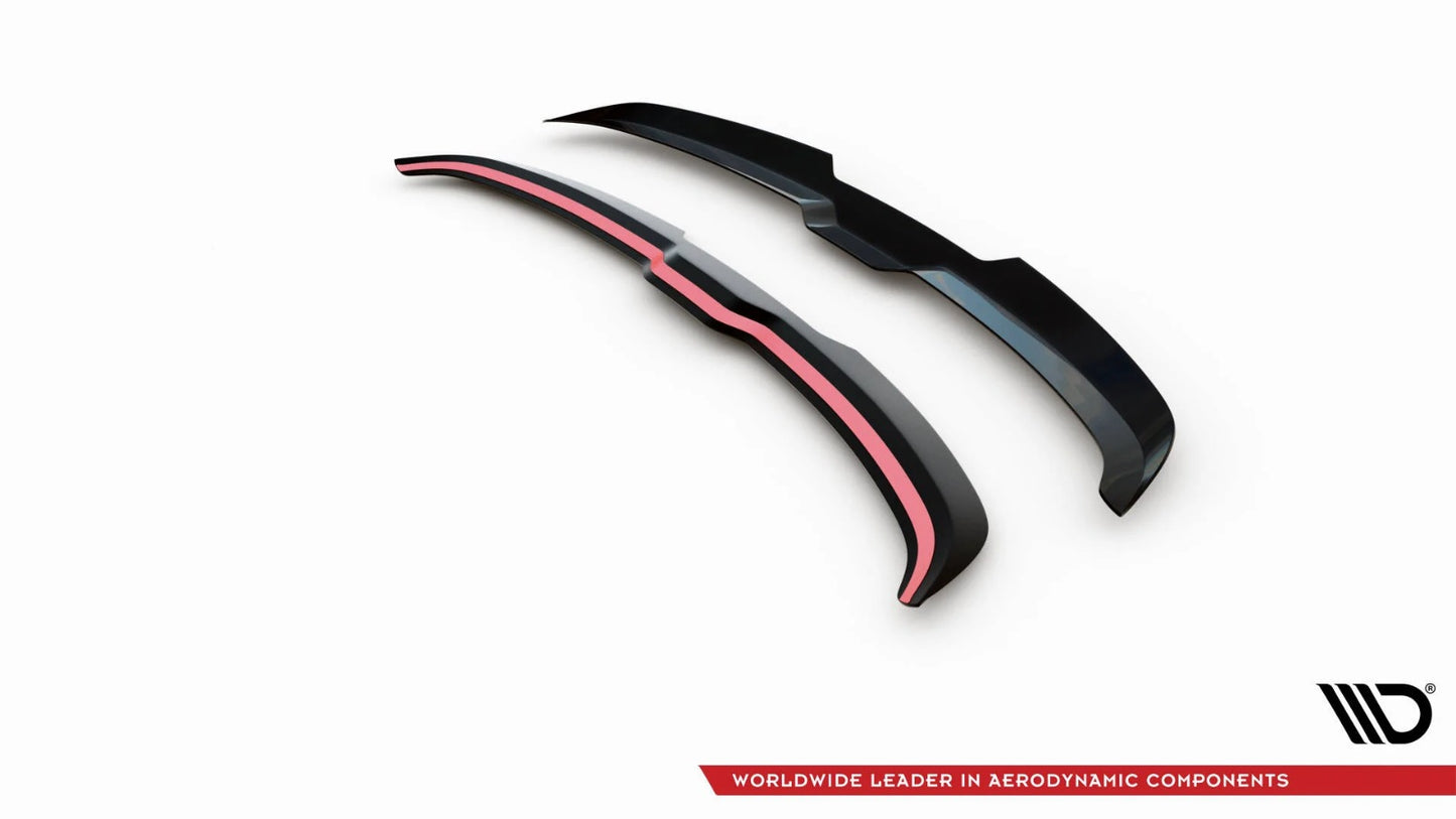 Spoiler nero lucido adatto per BMW M135i F70