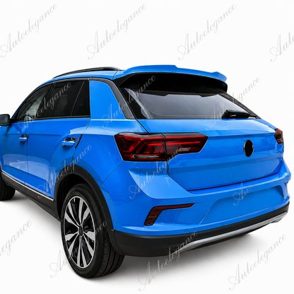 🔥ART.9732 SPOILER POSTERIORE PER TETTO  VW T-ROC IN ABS NERO LUCIDO / 2017+🔥