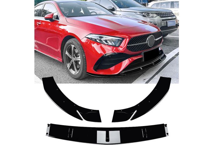 😍FRONT SPLITTER suitable for Mercedes W177 A-Class restyling with AMG-Line😍