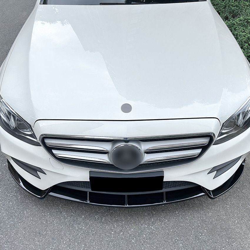 Spoiler anteriore per Mercedes W213 + C238 AMG Line 2016-2020 (pre-restyling)