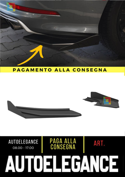 😎Splitter laterali posteriori Street Pro + flap Adatto Per Audi S3 Sedan 8V😎