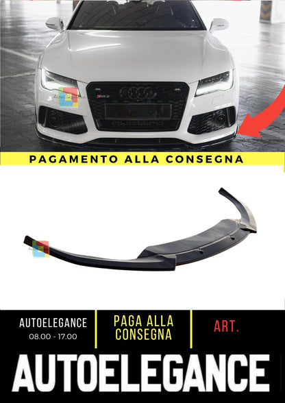 😎Splitter Anteriore V.3 Adatto Per Audi RS7 C7😎
