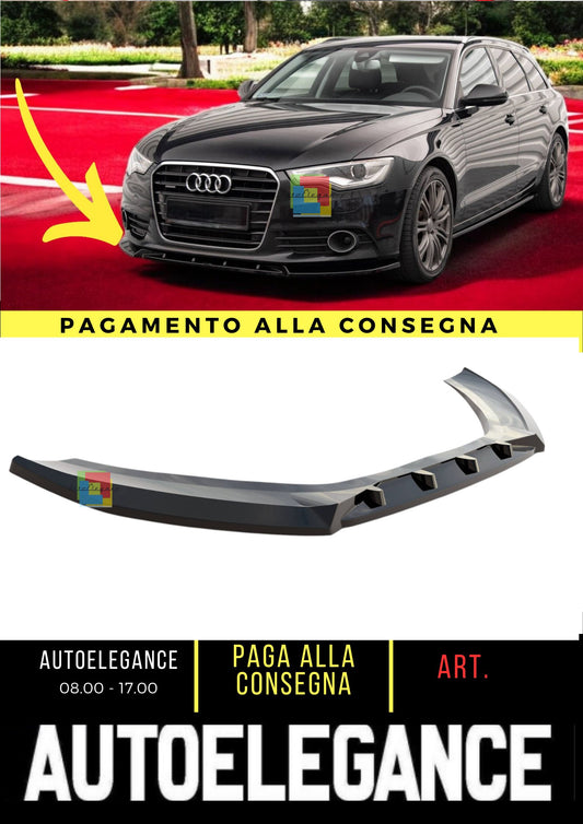 😎Splitter anteriore V.2 adatto per Audi A6 C7😎