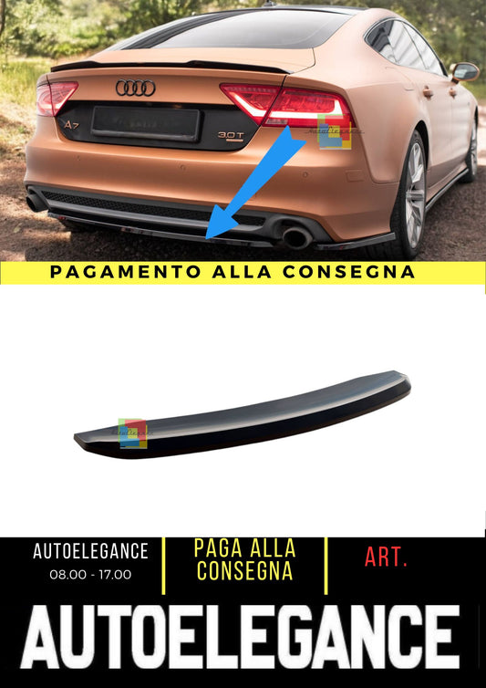 😍Rear splitter suitable for Audi A7 S-Line C7😍