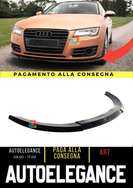 😍Splitter anteriore V.1 Adatto Per Audi A7 C7😍