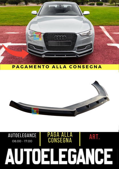 😍Splitter  V.3 Adatto Per Audi S5 / A5 S-Line Coupe / Sportback 8T Facelift😍