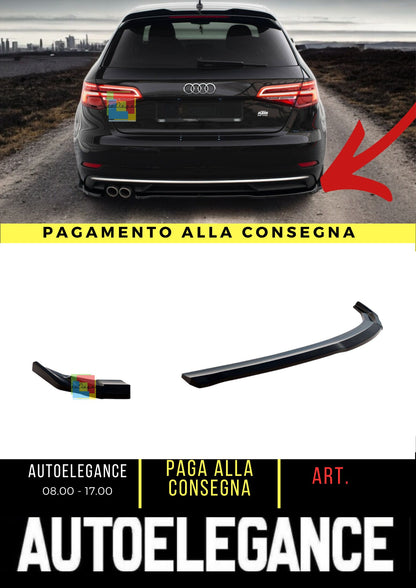 😍Splitter laterali posteriori Adatto Per Audi A3 Sportback 8V Facelift😍