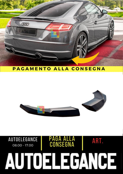 💥Splitter laterali posteriori V.1 ADatto Per Audi TT S-Line 8S💥