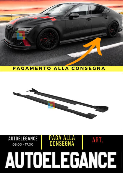 💥Minigonne laterali Street Pro + alette Audi RS7 C7💥